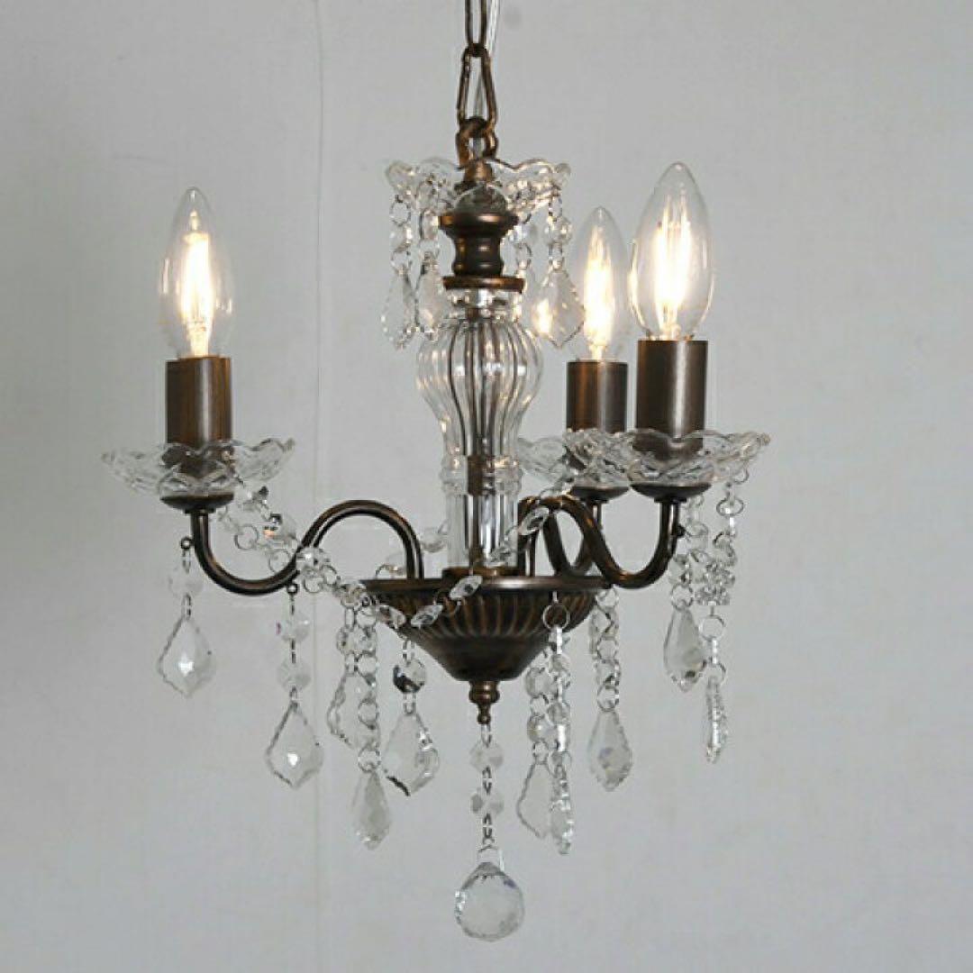 そ*ん様 エスパスESPACE3灯シャンデリア