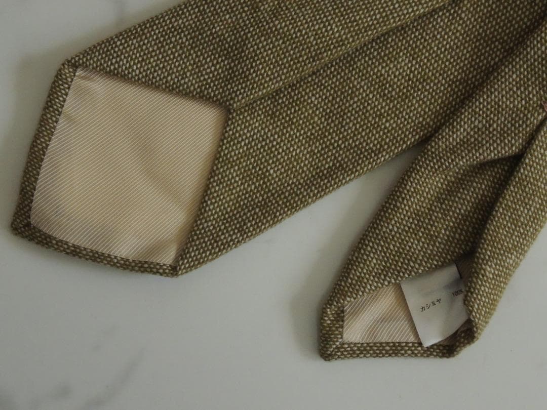 ★新品　4万円　ルイジボレッリ　プレステージライン　最高峰ピュアカシミヤ100％