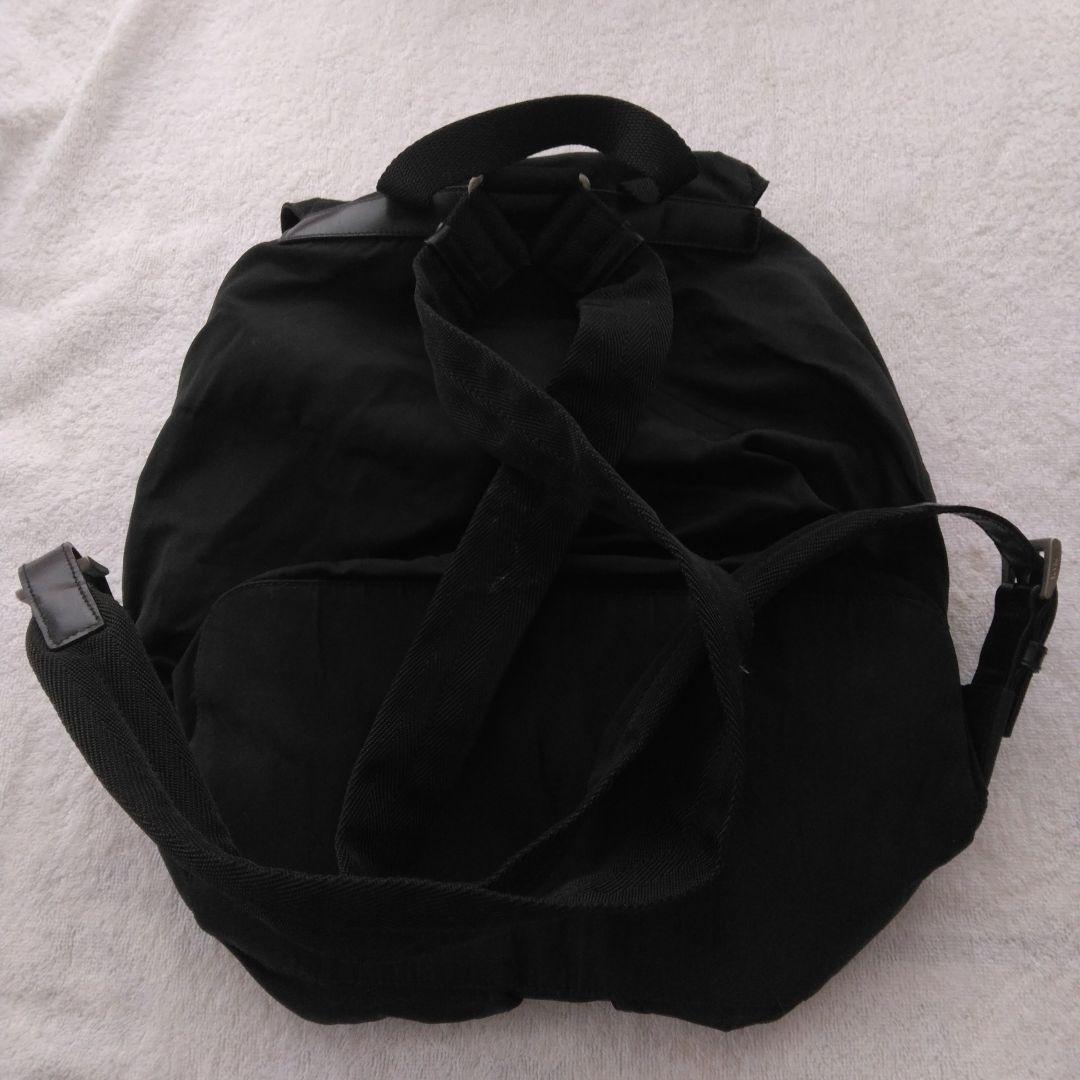 PRADA プラダ ナイロン リュック ブラック 三角ロゴ 使用感あり
