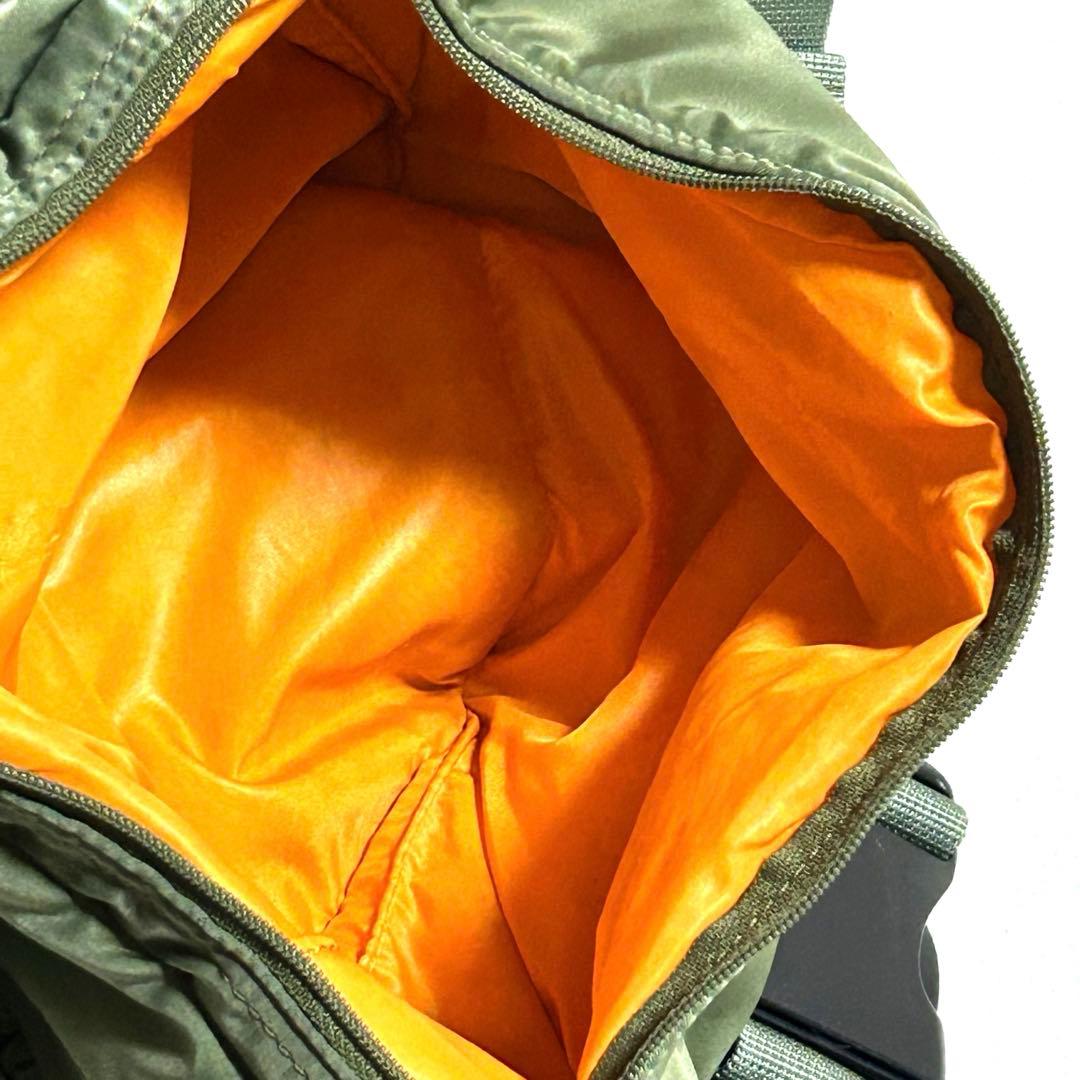 ポーター　タンカー　ボディバッグ　セージグリーン　ウエストバッグ