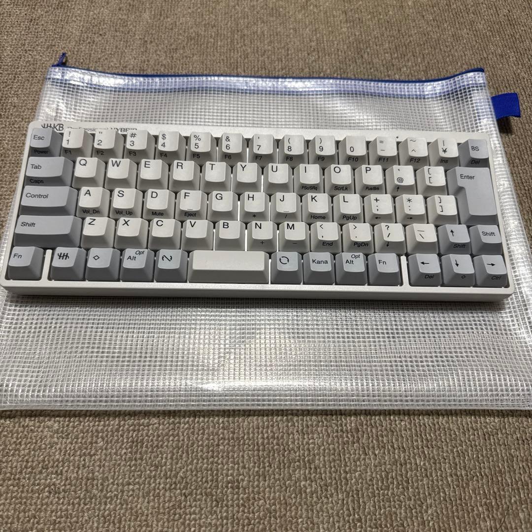 (2025製 保証期間内)PFU HHKB 日本語配列 白 PD-KB820W