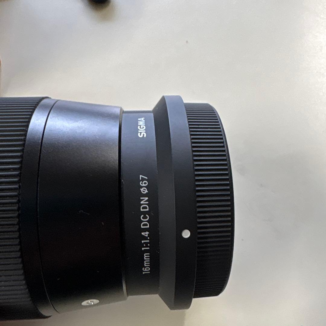 SIGMA. 16mm f1.4 zマウント