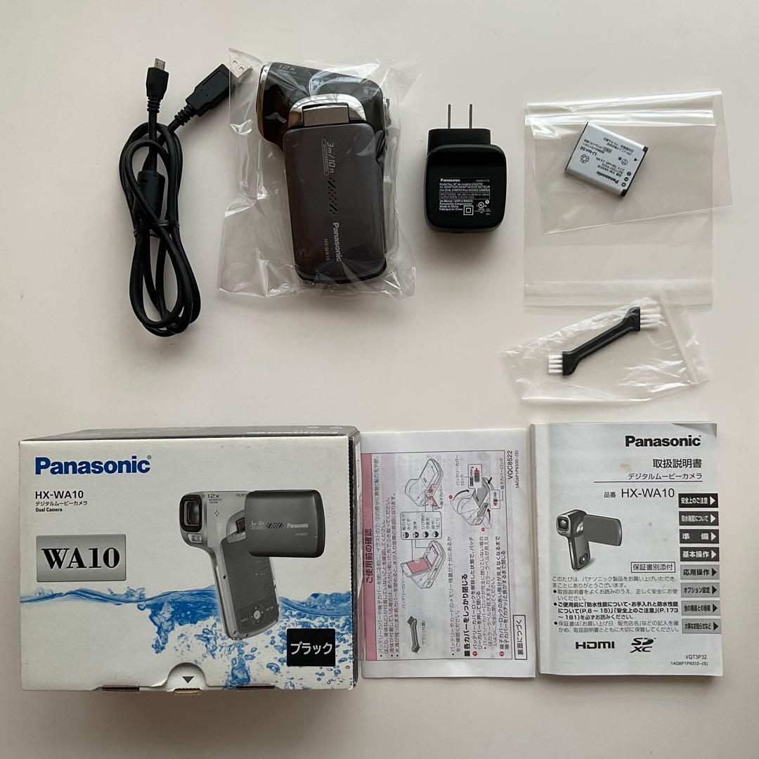 568 パナソニック 防水デジタルムービーカメラHX-WA10