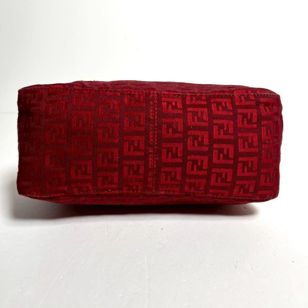 【極美品✨】フェンディ アクセサリーポーチ ハンドバッグ ズッカ柄 キャンバス