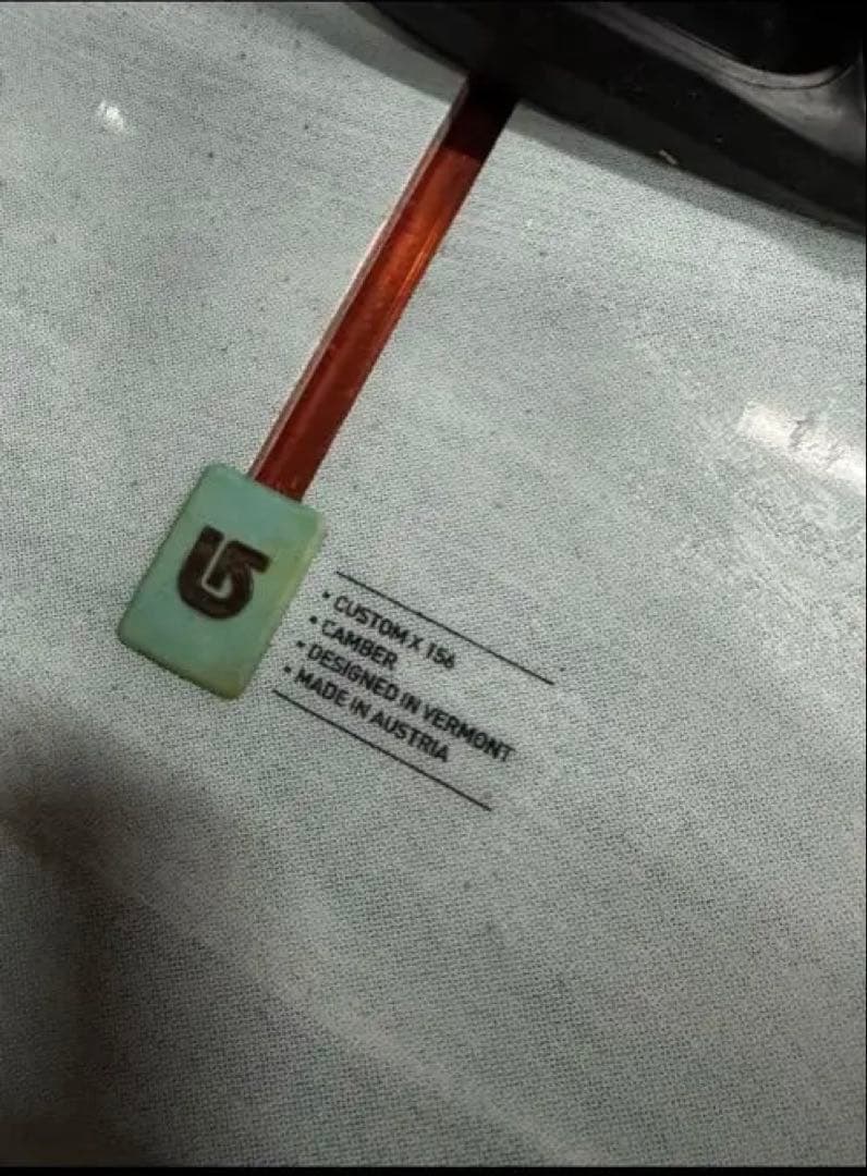 Burton Custom X 158 スノーボード　ビンディング付き