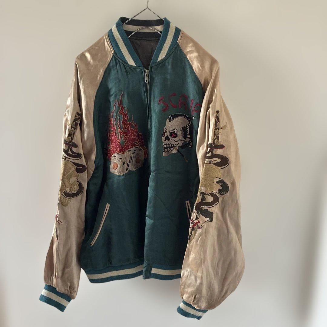 90sVintageSouvenirヴィンテージスーベニアジャケットスカジャンL