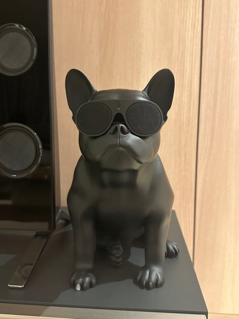 フレンチブルドッグ型スピーカー