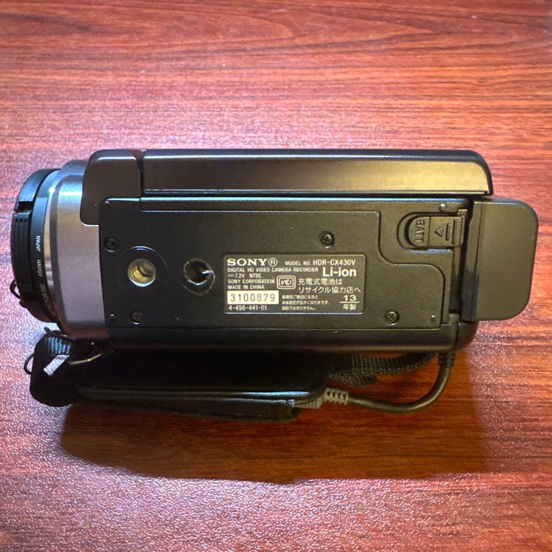 SONY デジタルビデオカメラ HDR-CX430V