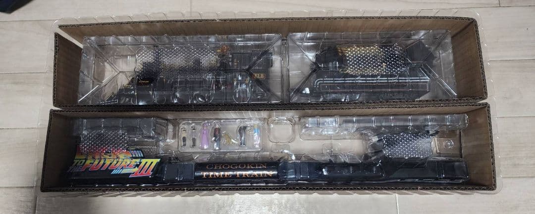 超合金 TIME TRAIN バック・トゥ・ザ・フューチャー3 極美品 開封済み