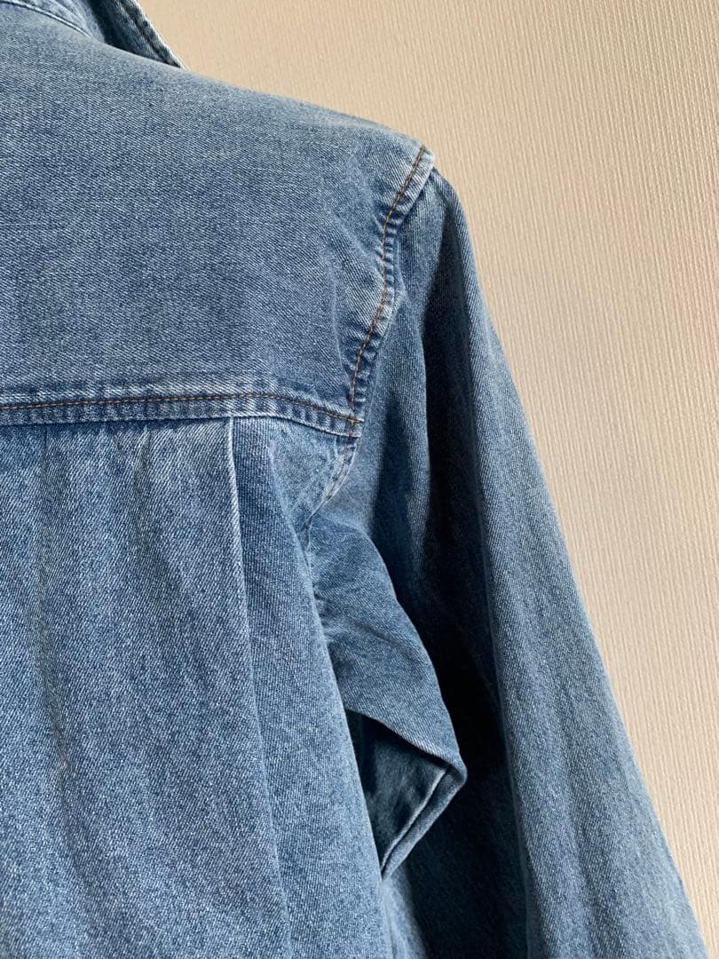 ❣️新年特価7日迄未使用タグ付きIENA デニムベーシックシャツ ブルー　追加分