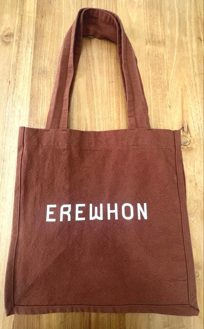 EREWHON ブラウン トートバッグ