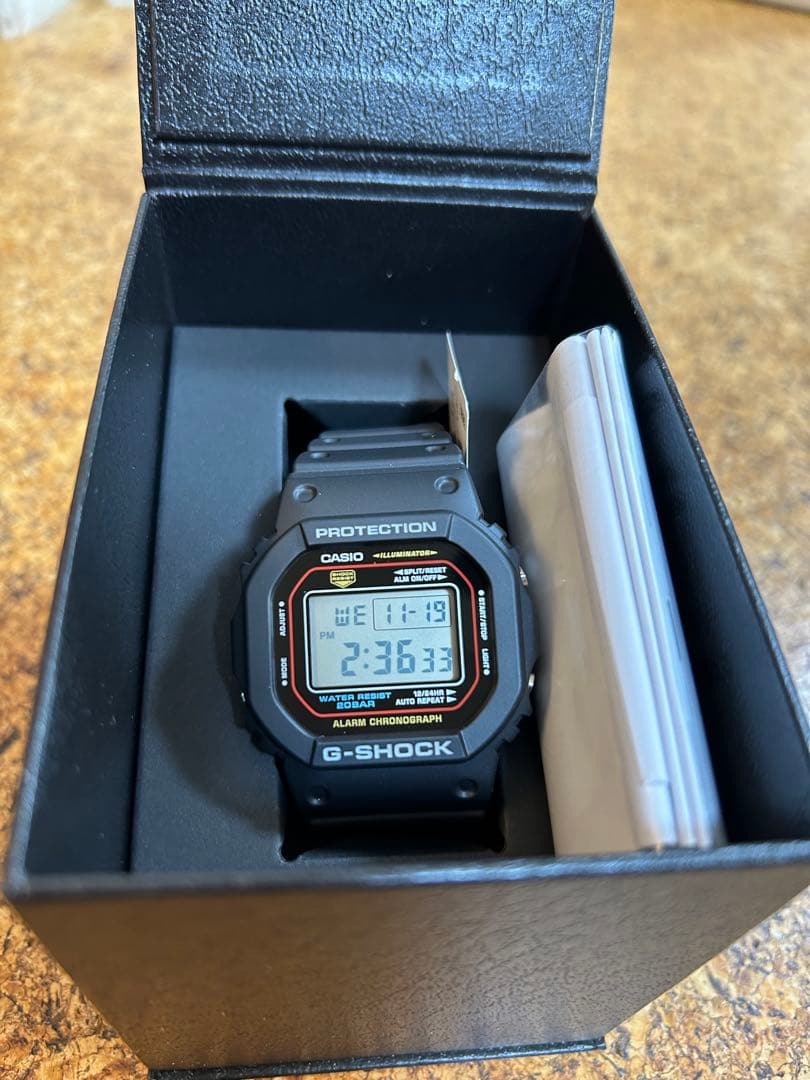 新品未使用 CASIO G-SHOCK DW-5600RL-1JF