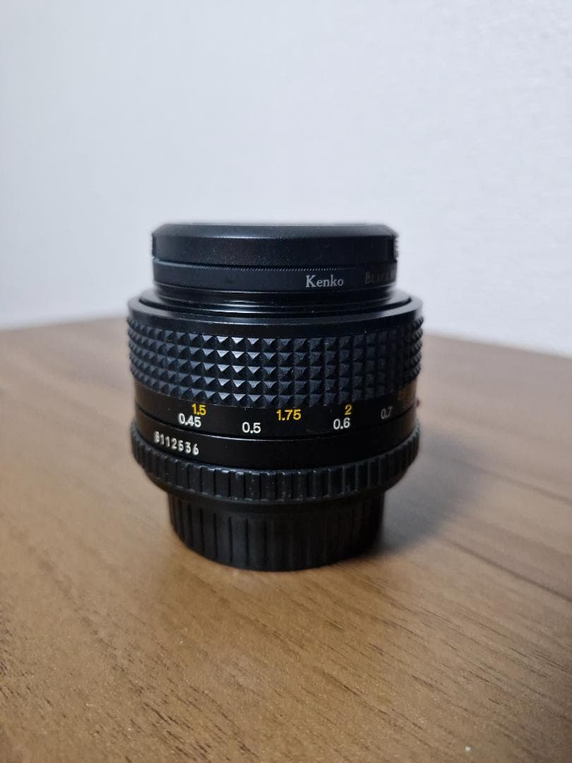 [美品] Minolta ミノルタ MD 50mm f1.4 フィルター付き