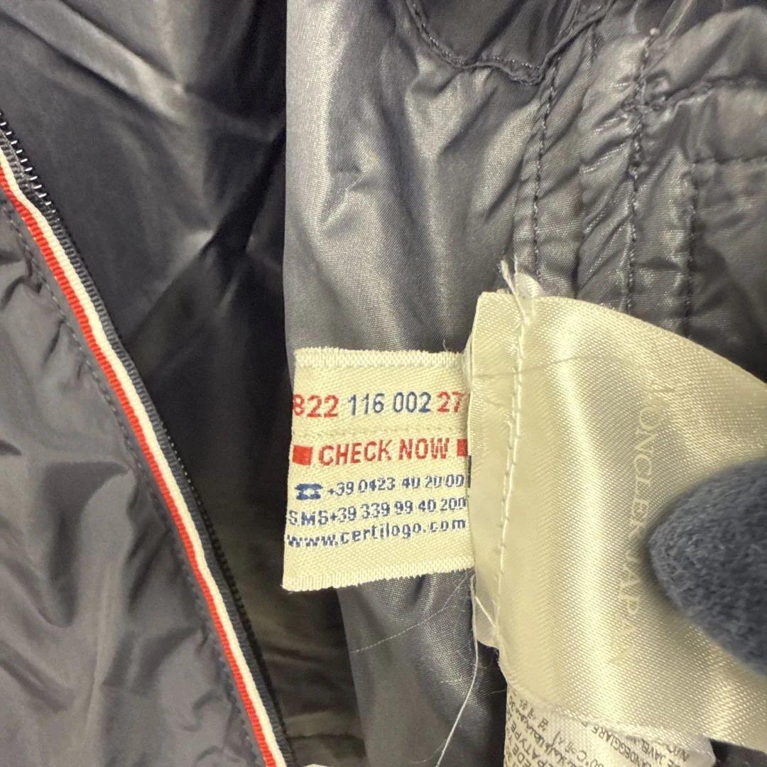 み*き様 MONCLER ナイロンジャケット ネイビー　サイズ1