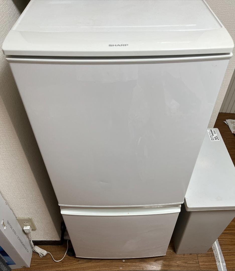 【たのメル便】SHARP製冷蔵庫 SJ-D14A-W 137L