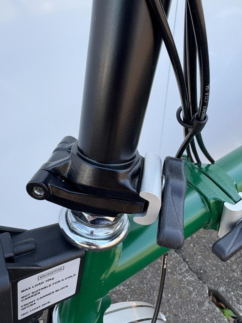 y*u様 BROMPTON　S6L　レーシンググリーン/ブラック　2021年式