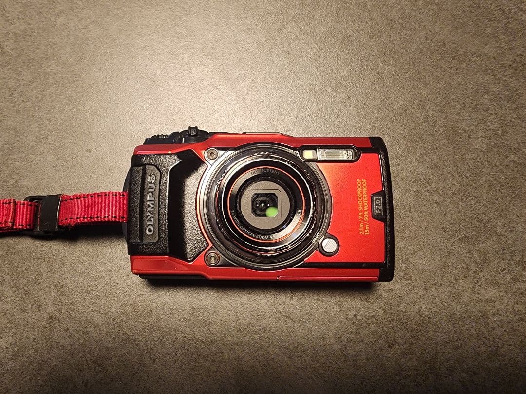 OLYMPUS Tough TG-6 レッド 4K撮影