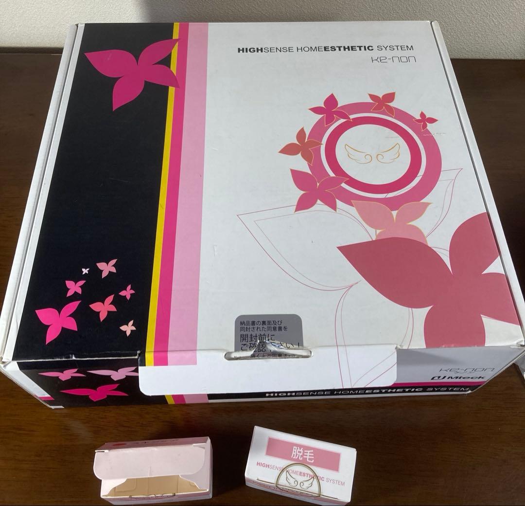 ケノン　家庭用　フラッシュ式脱毛器NIPL-2080 ピンク