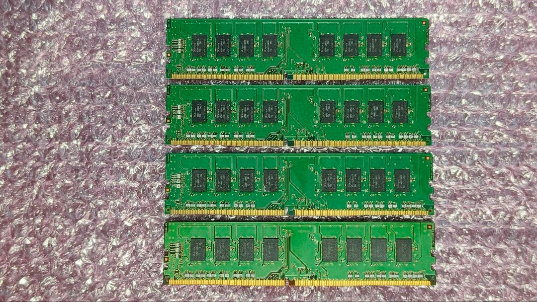 DDR4 8GBx4枚 32GB pc4-2133P 動作確認済み ②