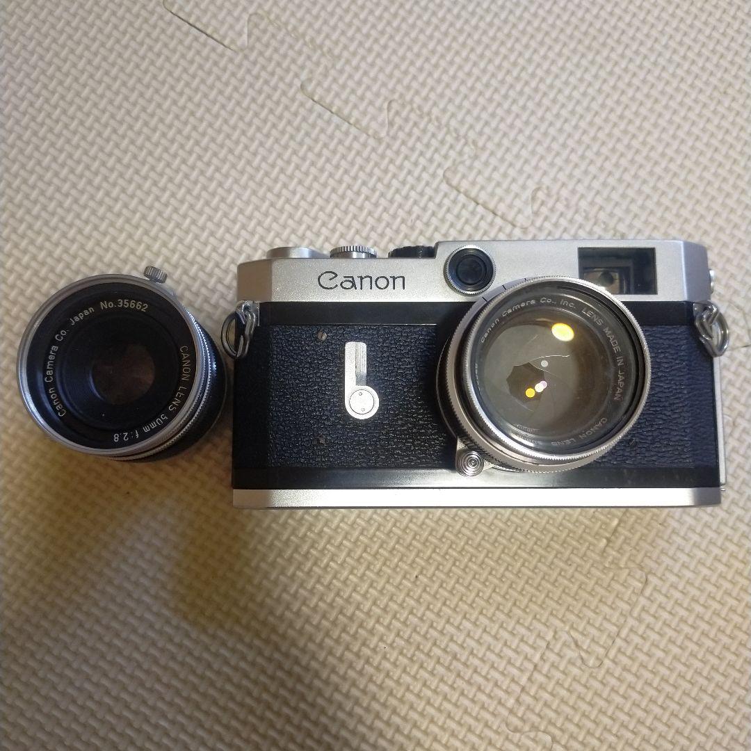 Canon P 中古レンジファインダーフィルムカメラ レンズ付き