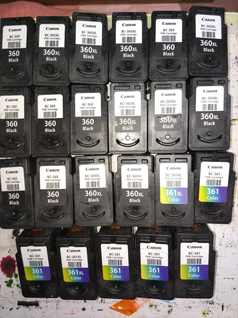Canon BC-360/361 インクカートリッジ 23個セット