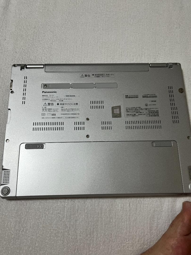 Panasonic レッツノート CF-FV1 タッチパネル simフリー
