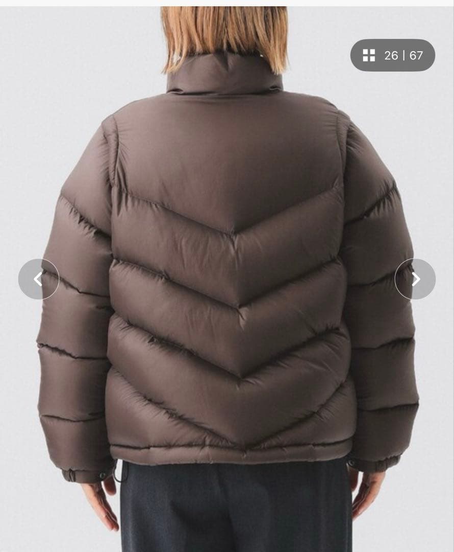 【別注】SIERRA DESIGNS / 2WAY ショート ダウン 25FW