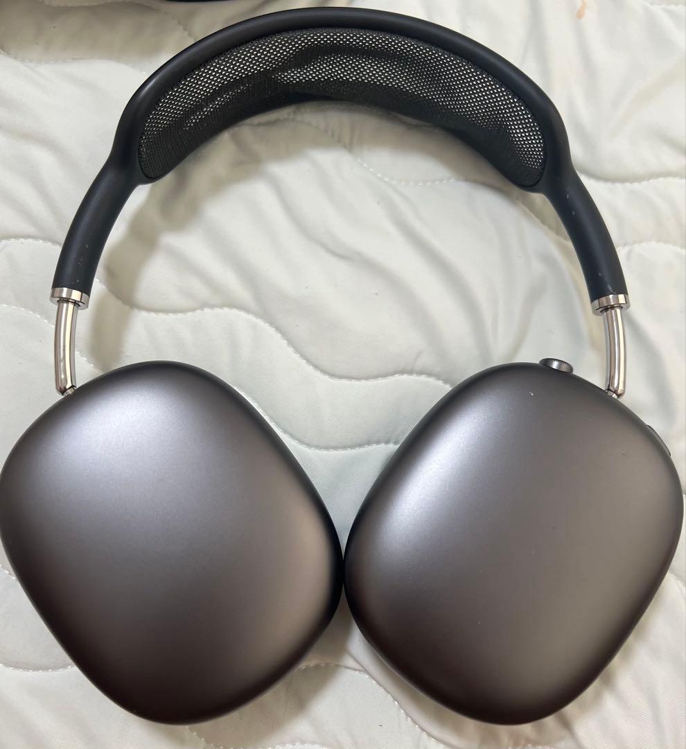 airpods max第一世代。ジャンク品。本体のみスペースグレー