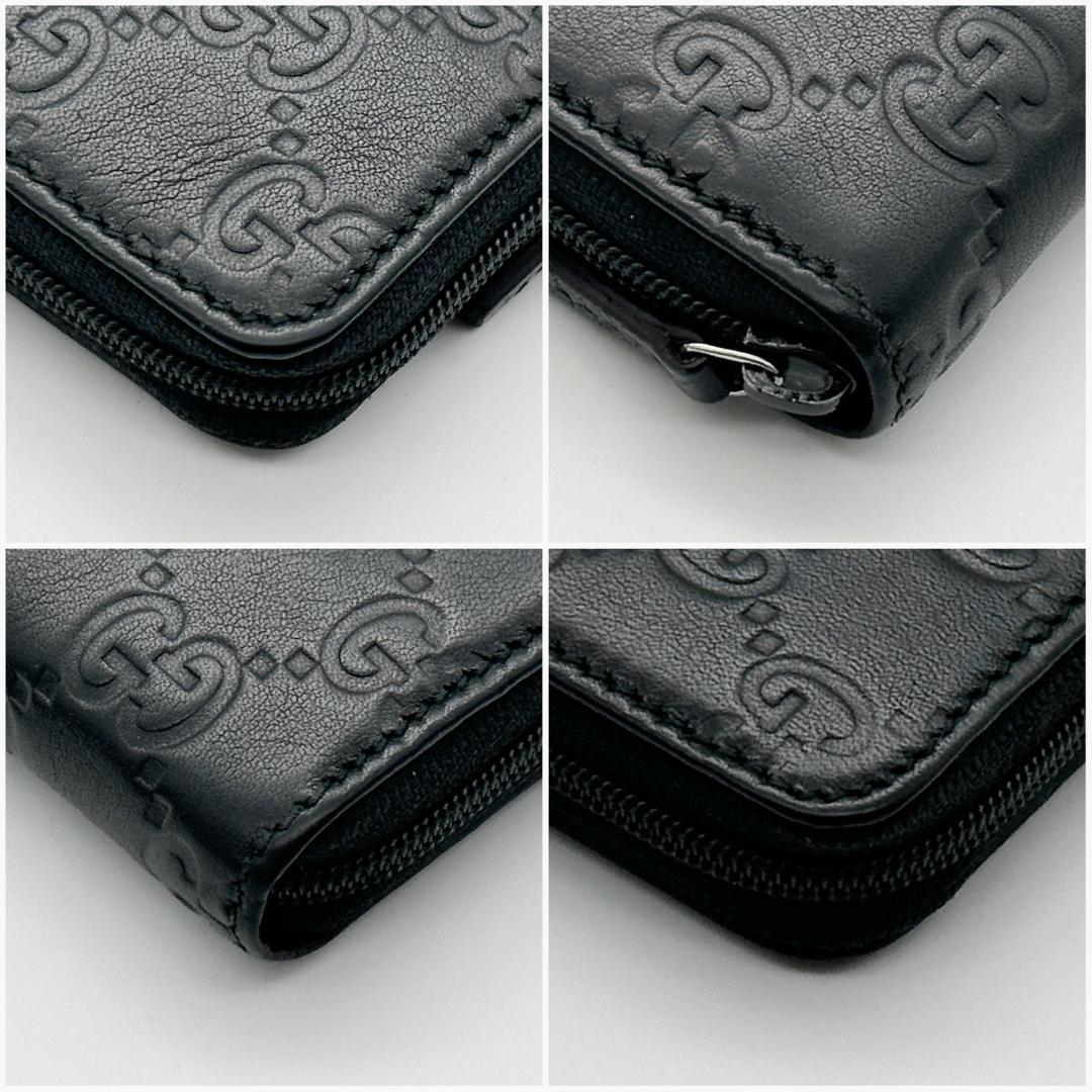 【極美品】GUCCI グッチ　シマ　ケース ブラック　箱付き