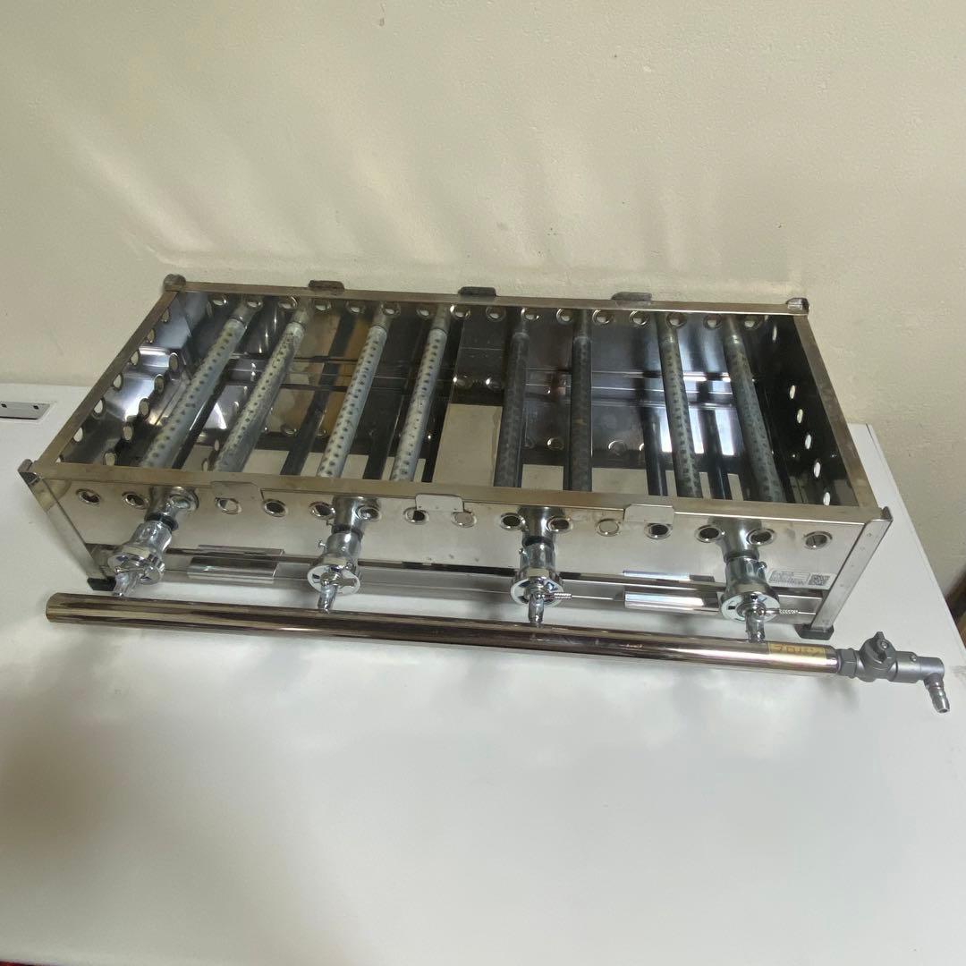 2021年製 伊東金属工業所 たこ焼き台 プロパン LP 横幅78×奥行35cm