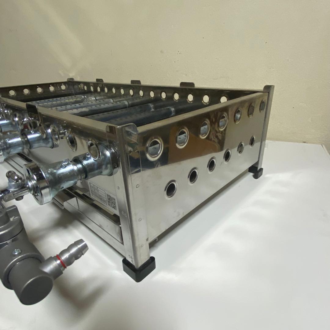 2021年製 伊東金属工業所 たこ焼き台 プロパン LP 横幅78×奥行35cm