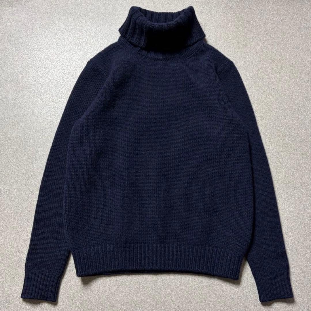 SLOANE 3G&5G ジーロンラム×カシミヤ タートルネック ニット