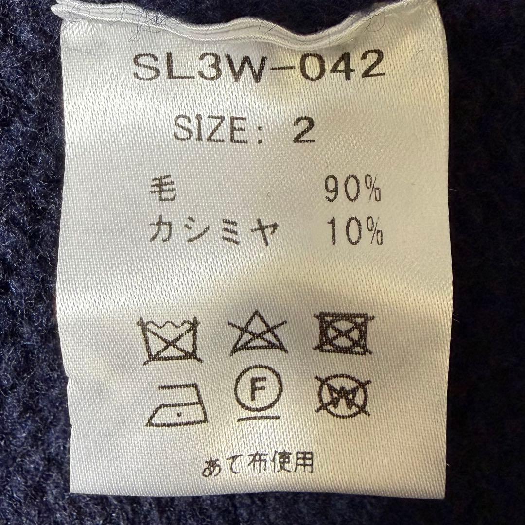 SLOANE 3G&5G ジーロンラム×カシミヤ タートルネック ニット