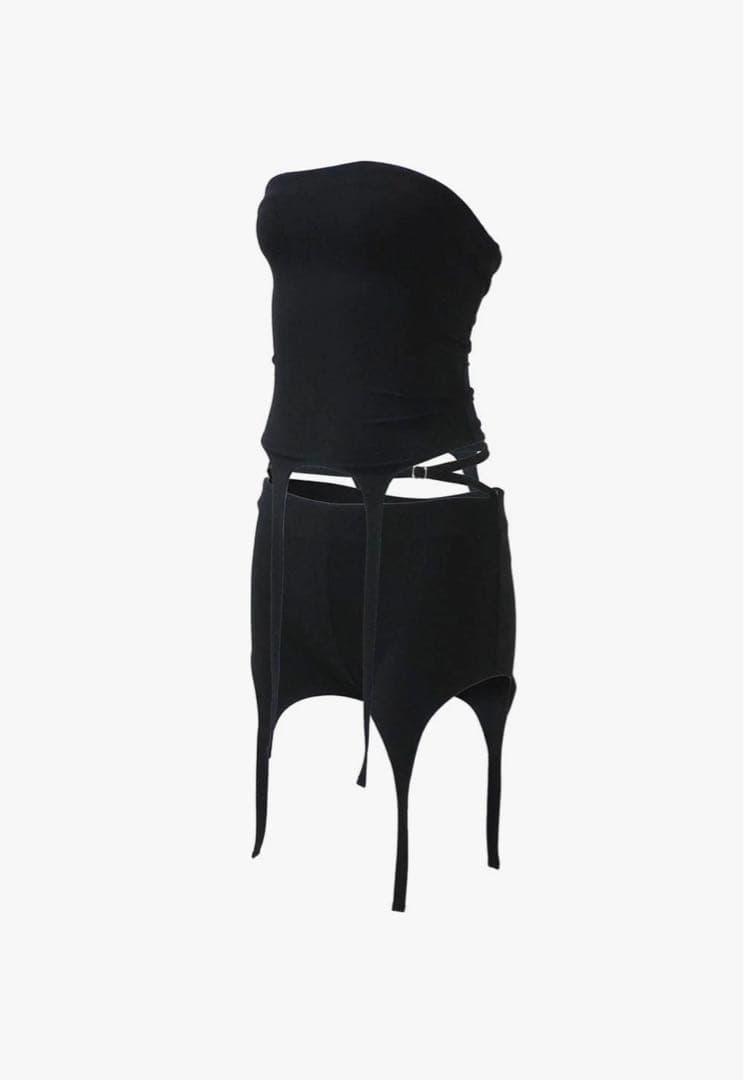 下着・アンダーウェア S garter bare shorts set