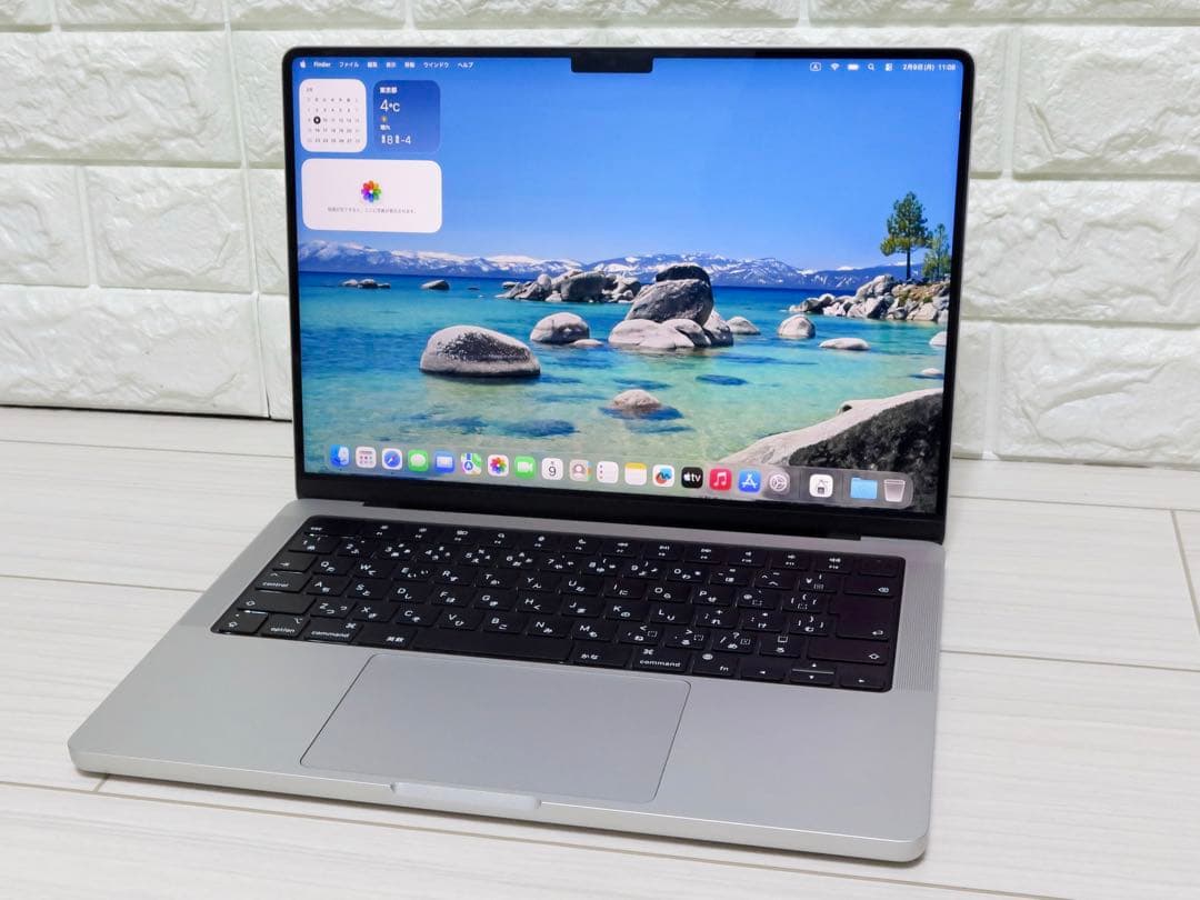 M4 MacBookPro 14インチ 16GB 512GB シルバー