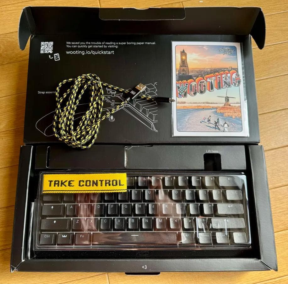 【美品】Wooting 60HE+