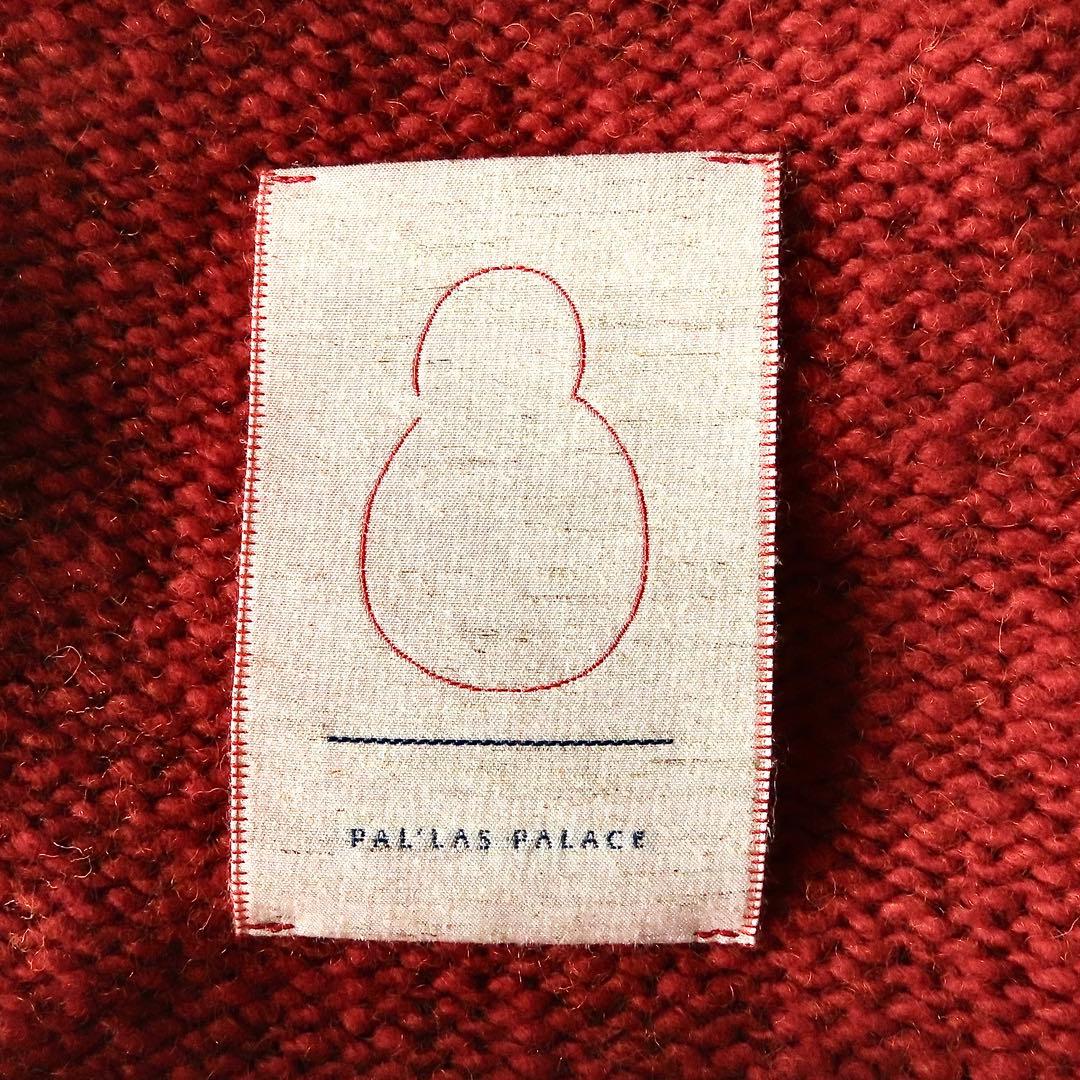 美品 23年 パラスパレス ウールカシミヤハイネックニット 0 セーター