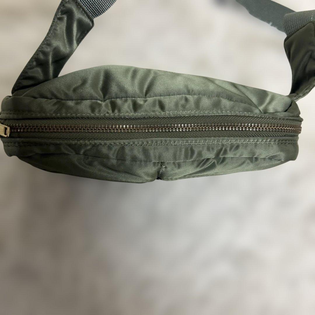 【未使用級】ポーター　タンカー　ウエストバッグ　セージグリーン　廃盤