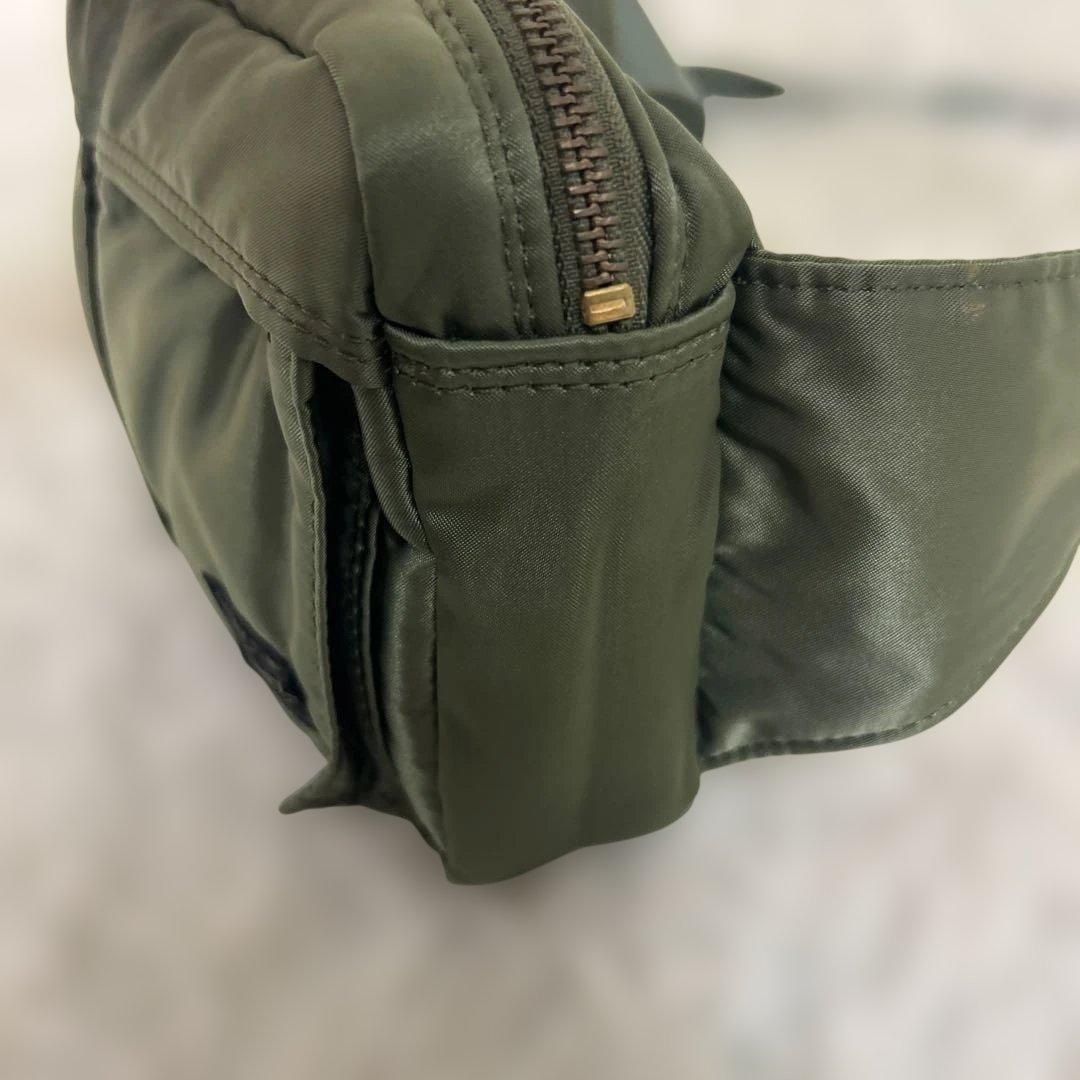 【未使用級】ポーター　タンカー　ウエストバッグ　セージグリーン　廃盤