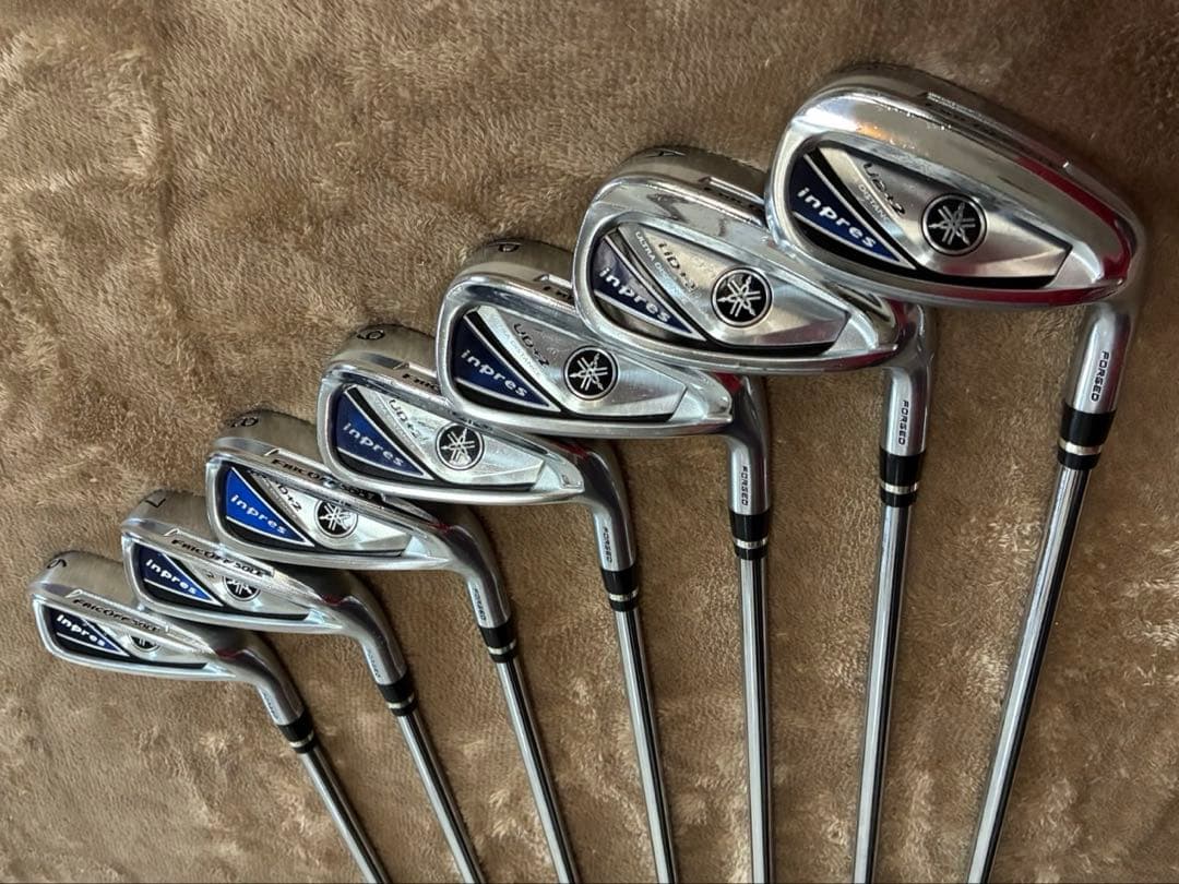 Yamaha inpres アイアンセット 7本