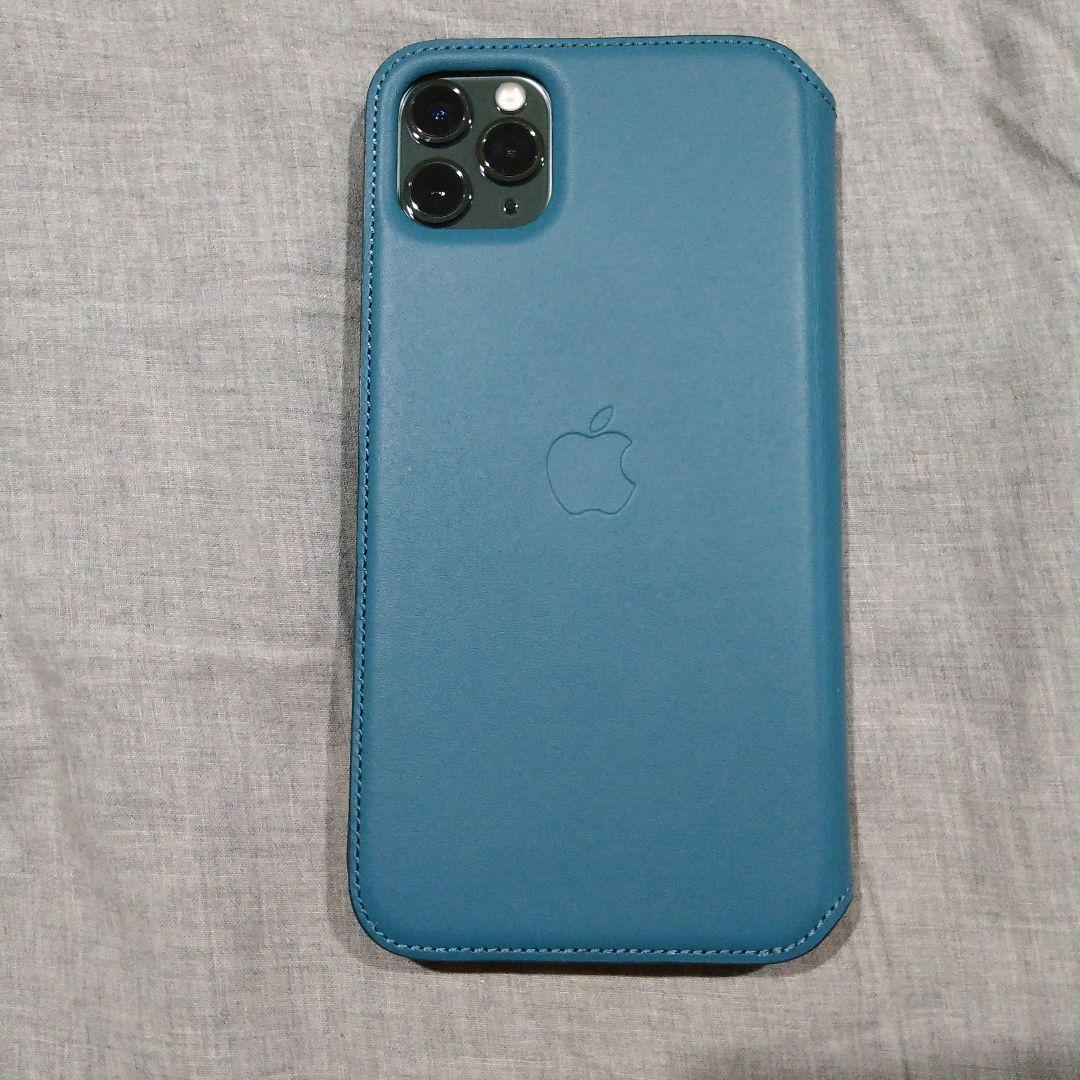 （未使用）iPhone 11 Pro Max 512GB グリーン　純正ケース付