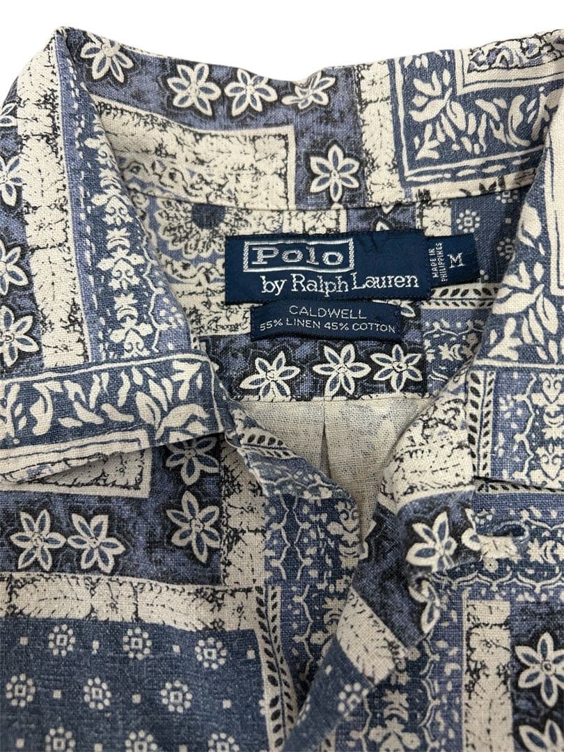 90s ラルフローレン CALDWELL バンダナ Mサイズ