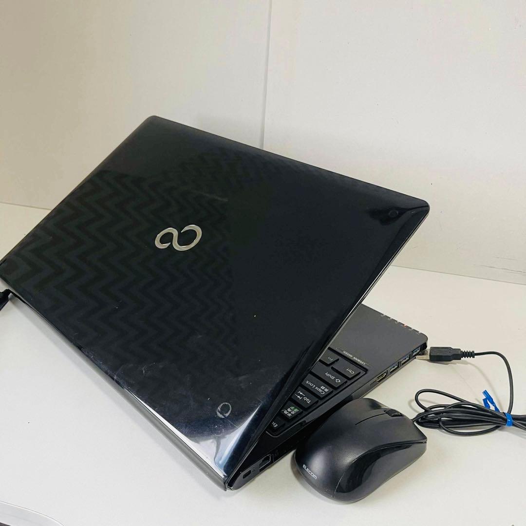 T404 Fujitsuノートパソコン i7メモリ8G高速 Windows11