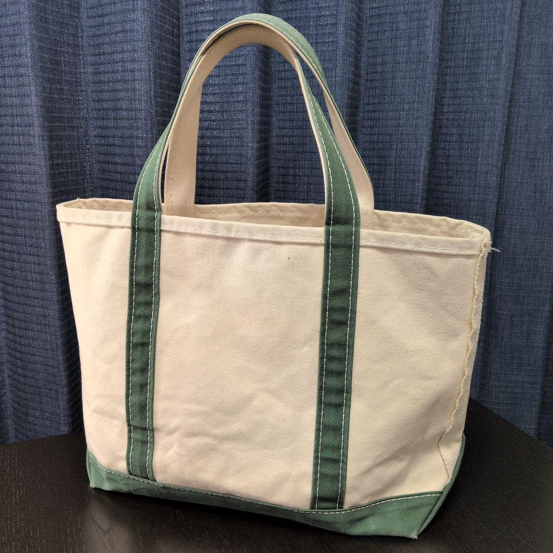 レア品　USA製 LLBEANトートバッグ カタディンタグ　山タグ　サイズ中型