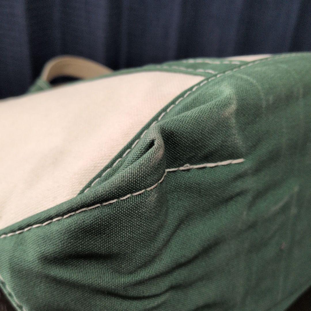 レア品　USA製 LLBEANトートバッグ カタディンタグ　山タグ　サイズ中型