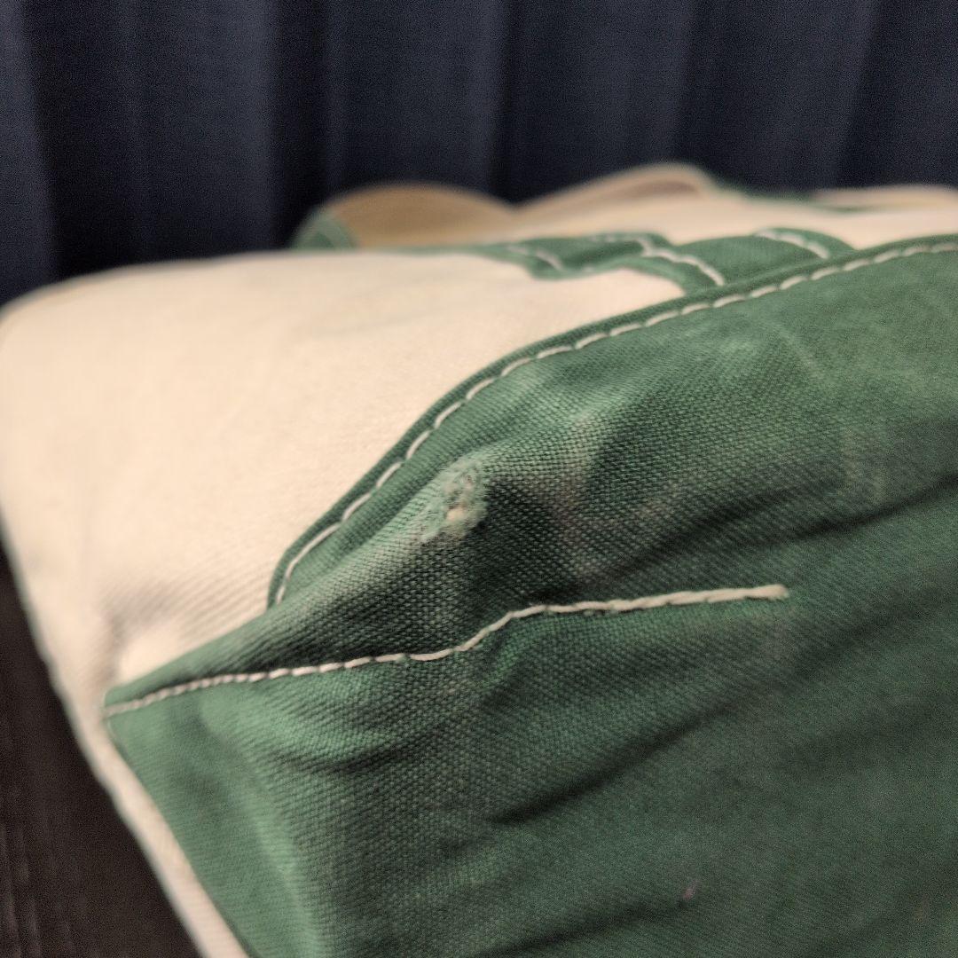 レア品　USA製 LLBEANトートバッグ カタディンタグ　山タグ　サイズ中型