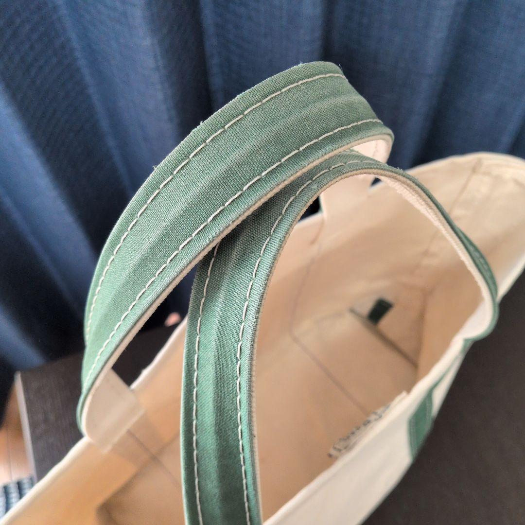 レア品　USA製 LLBEANトートバッグ カタディンタグ　山タグ　サイズ中型