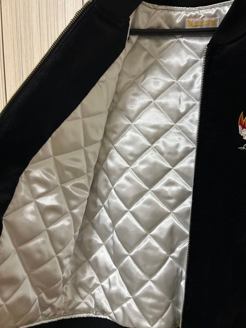 最終値下げHYO-HYO 別注 24AW ベロアスーベニアジャケット スカジャン