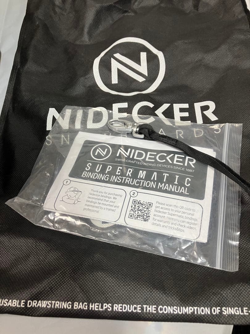 NIDECKER SUPERMATIC ビンディング ブラック