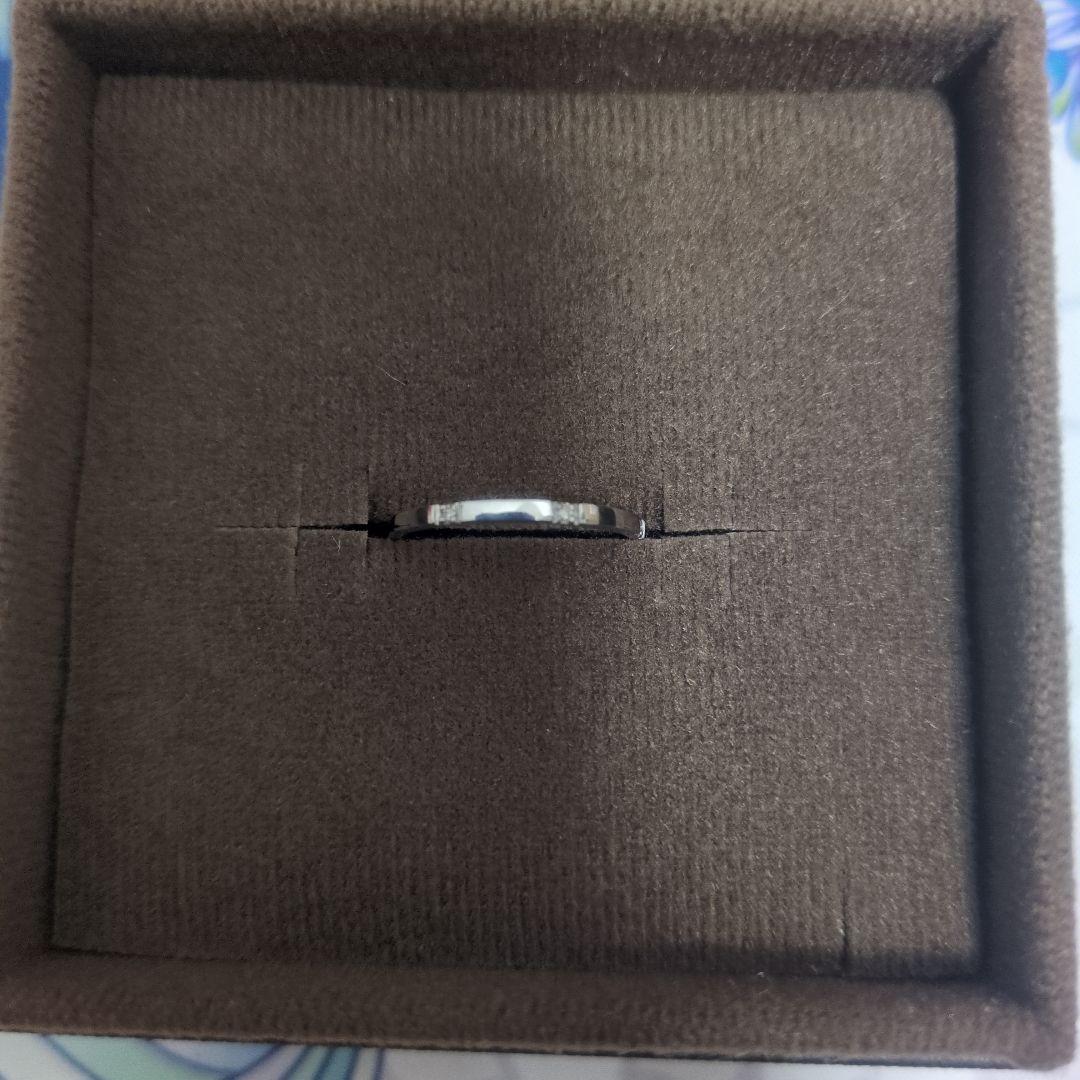 M*2様 K18WG　ダイヤモンド0.02ct　リング　指輪　11.5号